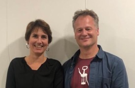 Renske Breure en Ron Veldink